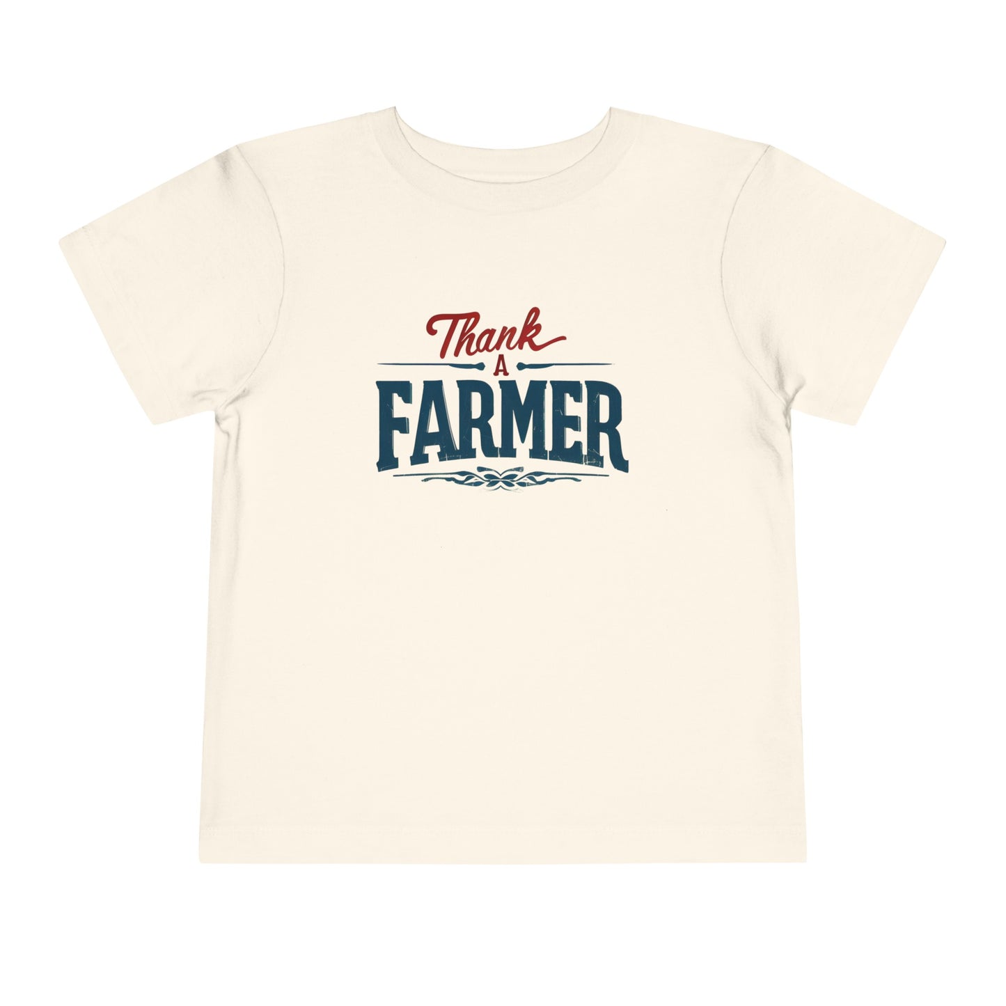 THANK A FARMER Toddler Short Sleeve Tee