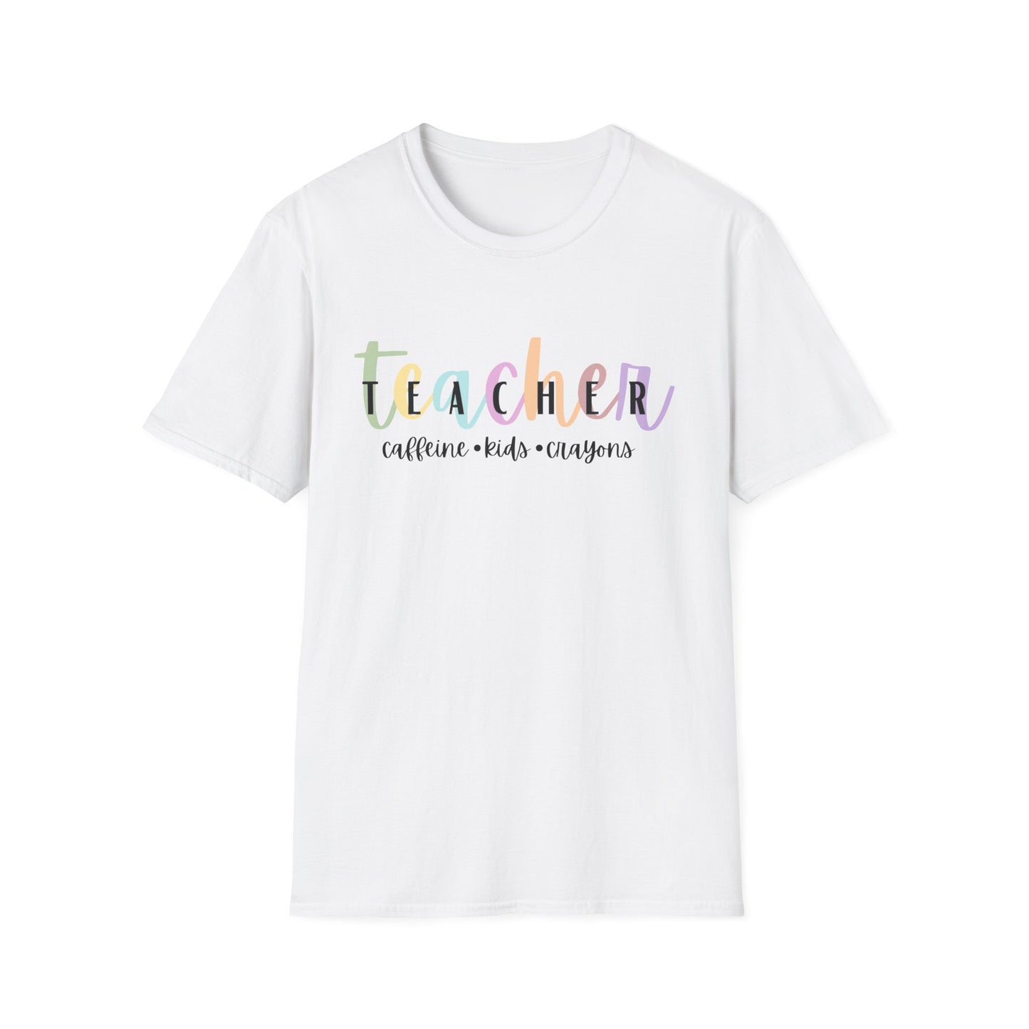 Crayon Caffeine Teacher shirt, Teacher Crayon Shirt, Teacher Day Shirt, Teacher Team Shirts, Teacher gift, Crayon & Caffeine Shirt, Caffeine