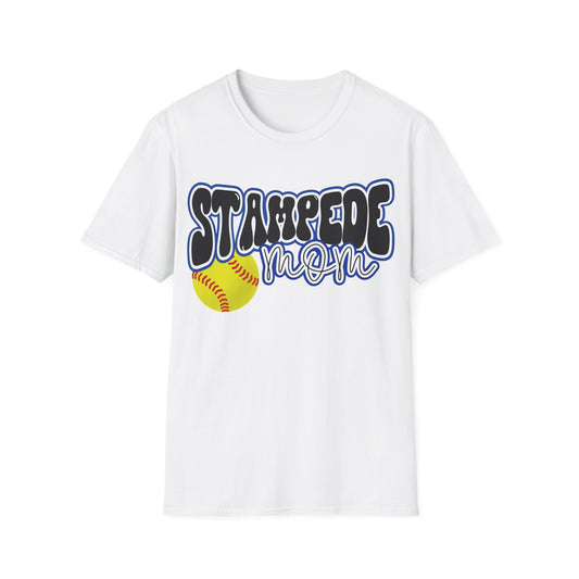 Bedford Stampede Softball Unisex Softstyle T-Shirt
