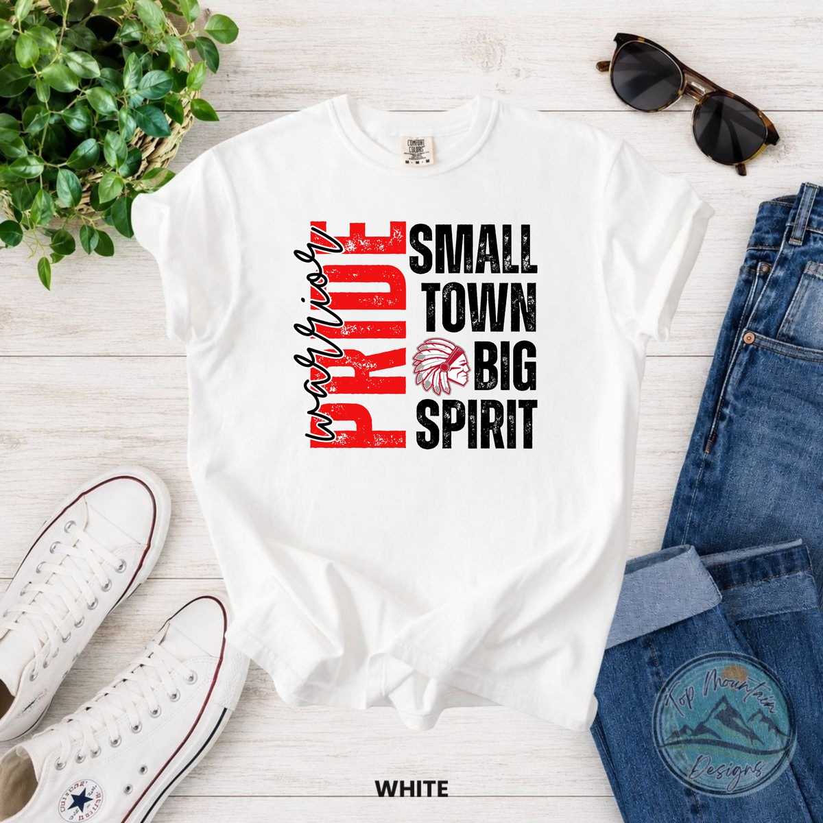 Small Town Big Spirit Warrior Pride