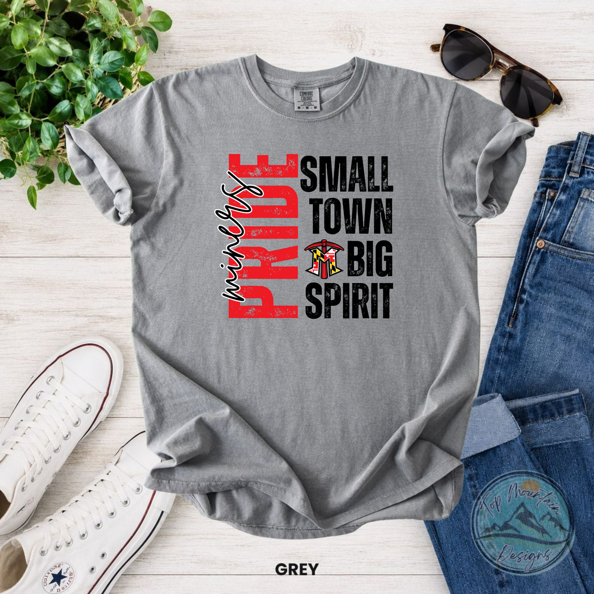 Small Town Big Spirit Miners Pride