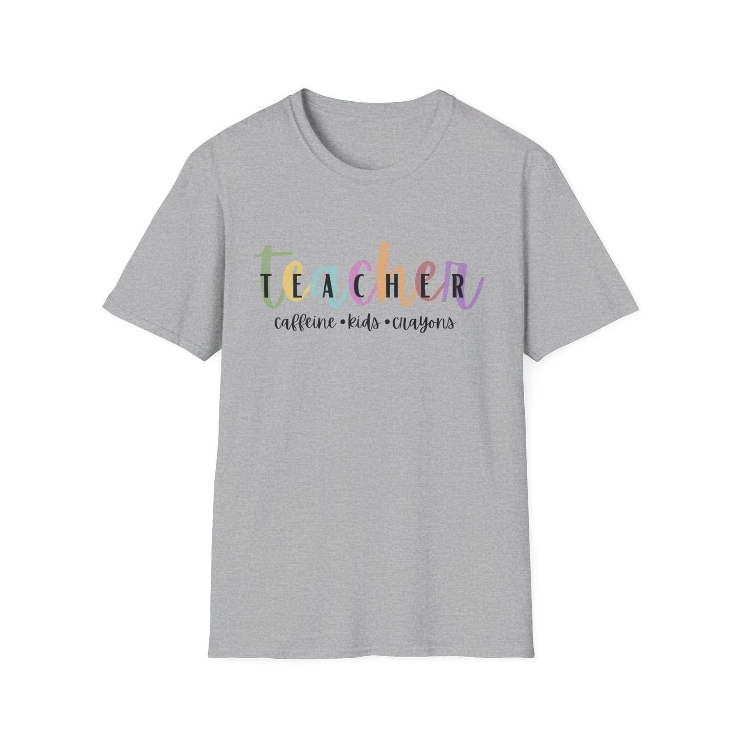 Crayon Caffeine Teacher shirt, Teacher Crayon Shirt, Teacher Day Shirt, Teacher Team Shirts, Teacher gift, Crayon & Caffeine Shirt, Caffeine