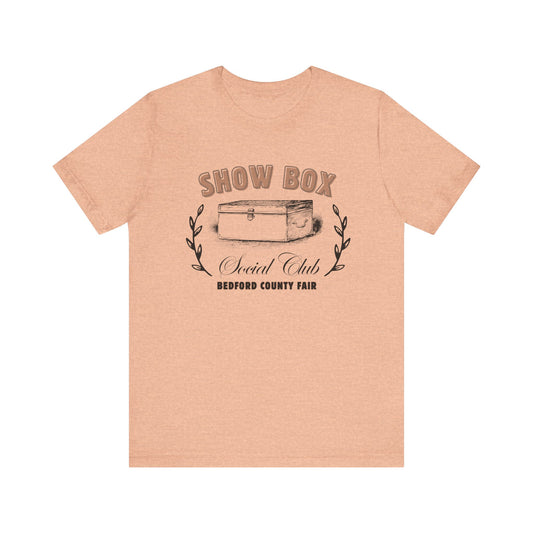 Bedford County Fair Show Box Social Club T-Shirt