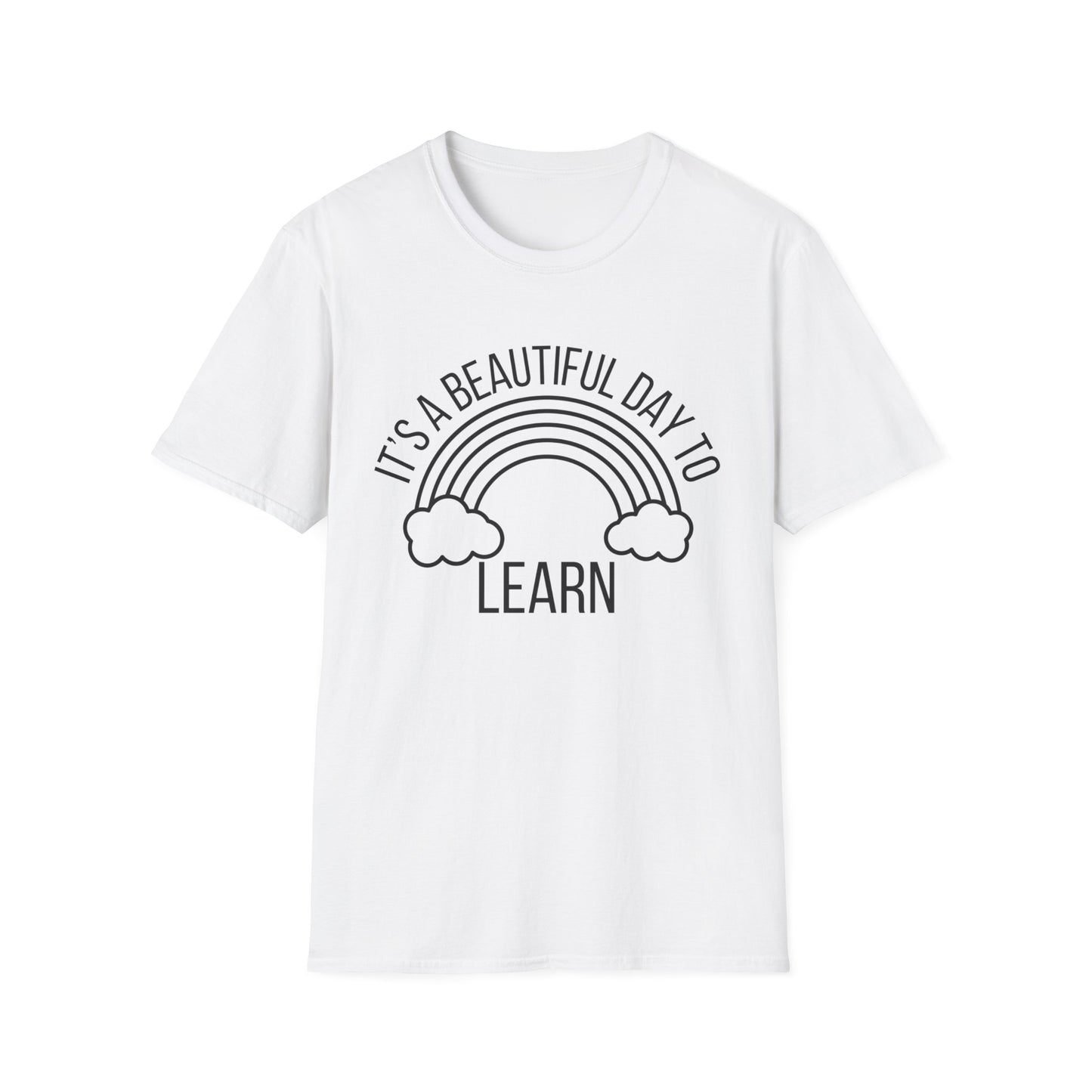 Beautiful Day to Learn Teacher shirt, Teacher week, Teacher Day Shirt, Teacher Team Shirts, Teacher gift, Rainbow Shirt, Cute Teacher Gift