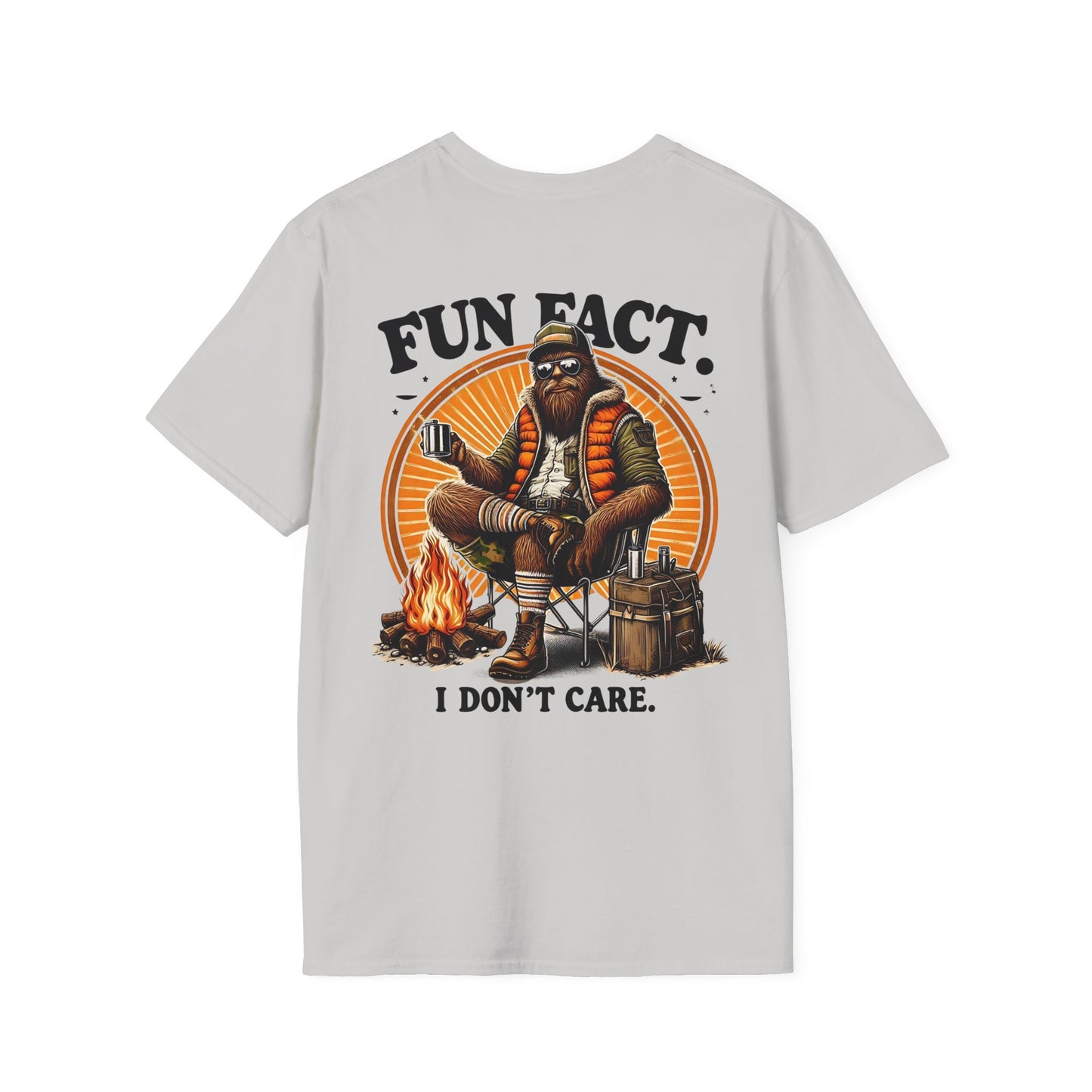 Big Foot Fun Fact T-Shirt (Front & Back)