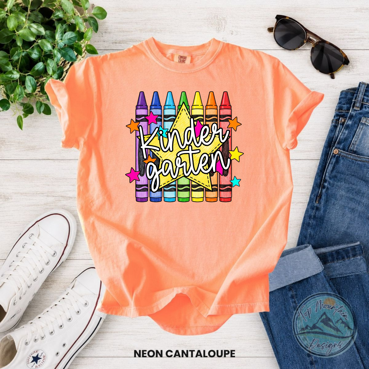 Kindergarten Crayon T-Shirt