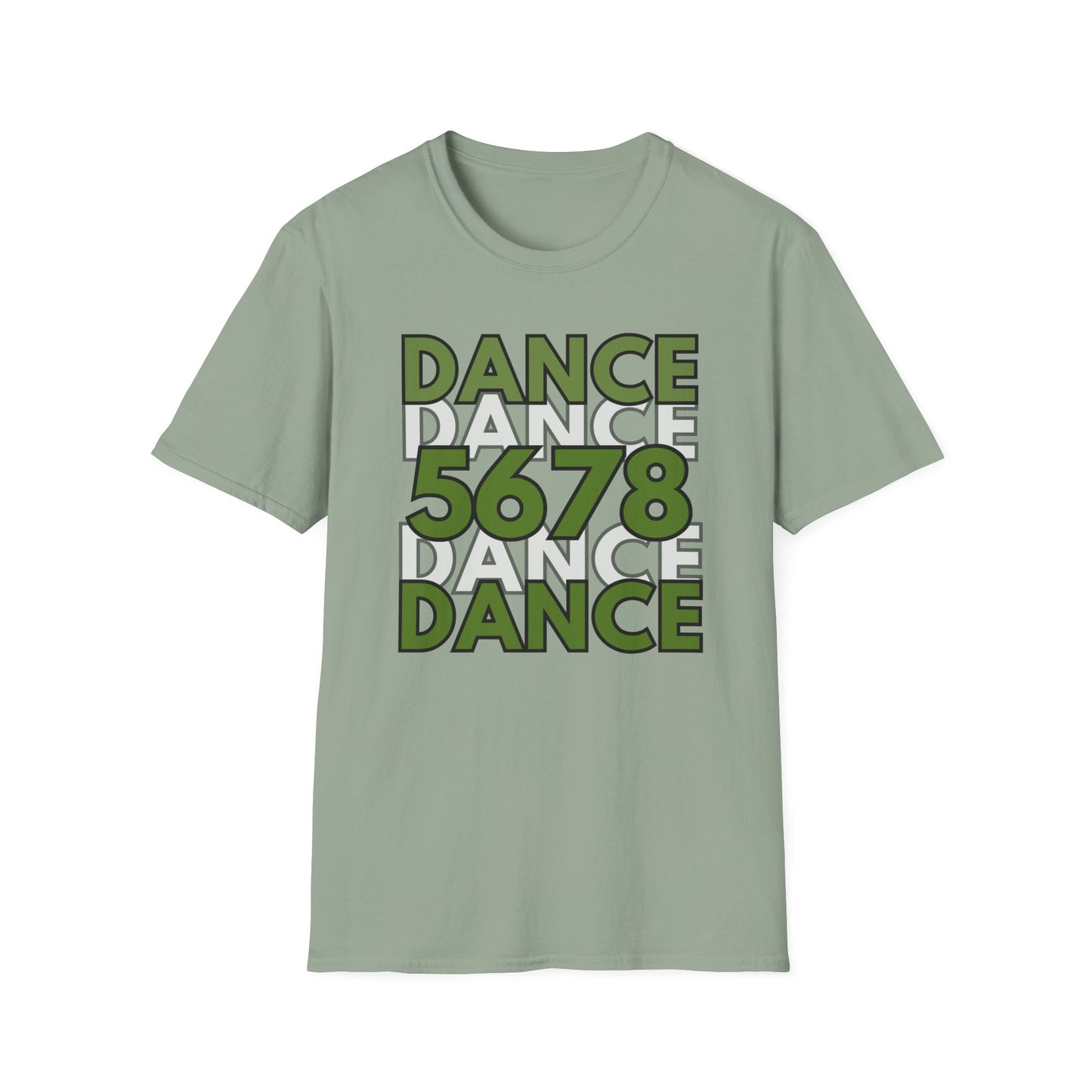 Dance 5678 Recital T-Shirt, Recital Gift, Dance Mama Unisex Softstyle T-Shirt, Great for Dance Recital, Dance Mom Gift, Gift for Dancer