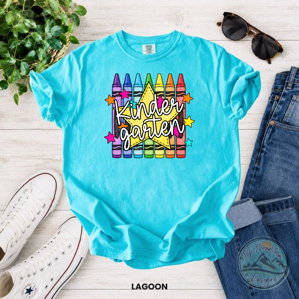 Kindergarten Crayon T-Shirt