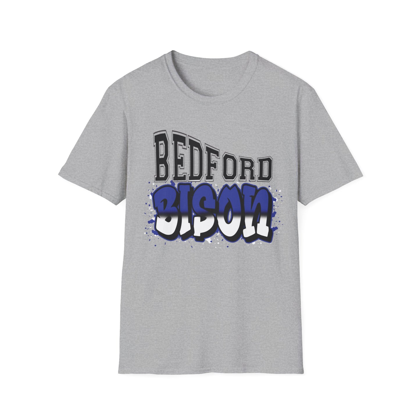 Bedford Bison School Spirit Shirt, Bison T-Shirt, Bedford Blue, Bedford PA, Bedford Team Spirit