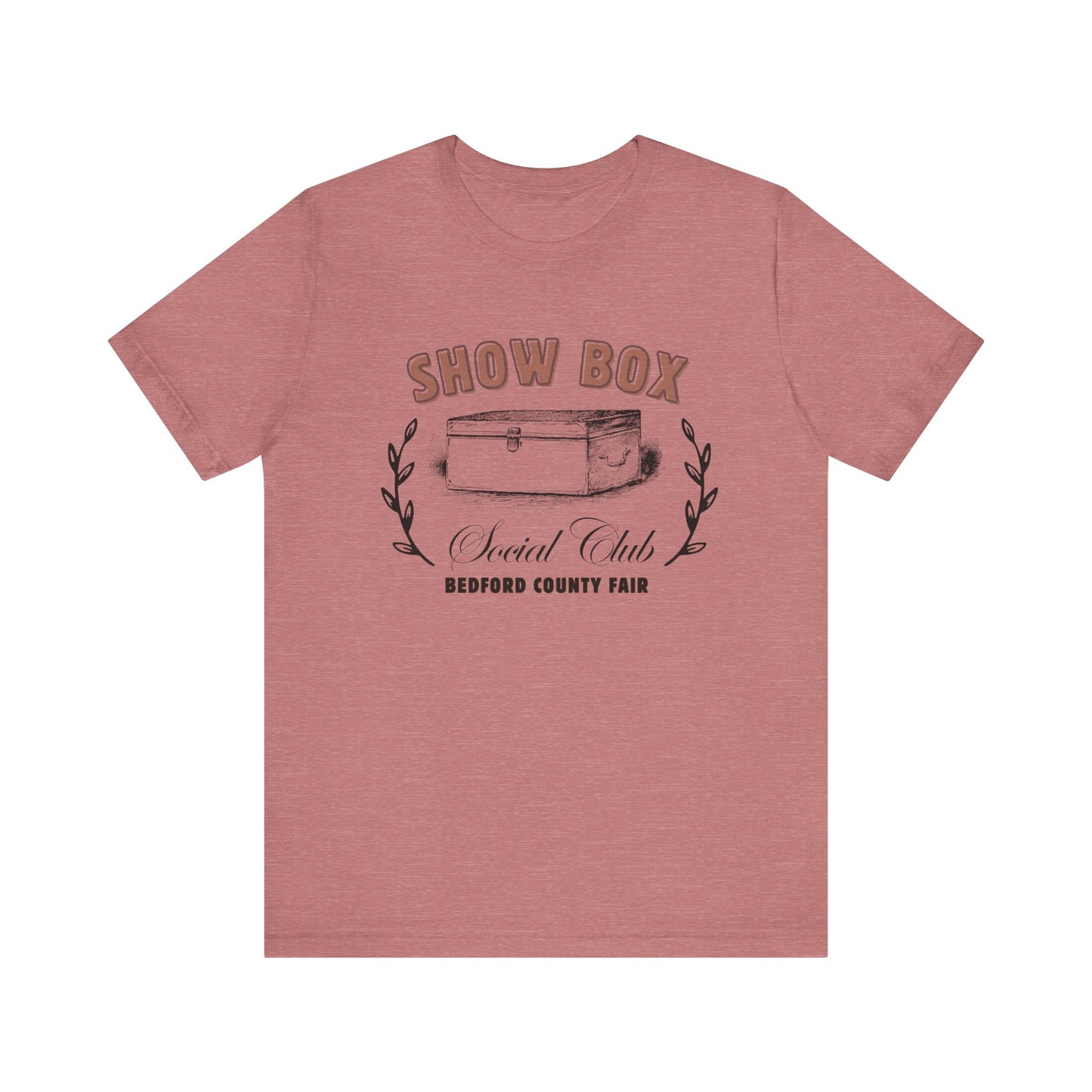 Bedford County Fair Show Box Social Club T-Shirt