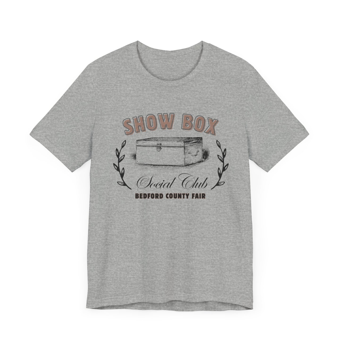 Bedford County Fair Show Box Social Club T-Shirt