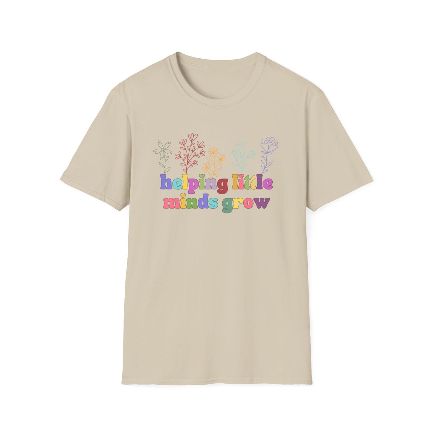 Teacher shirt Helping Little Minds, Cute Flower Teacher Shirt, Teacher Day Shirt, Teacher Team Shirts, Teacher gift with flowers