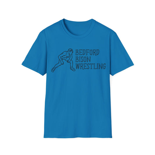 Bedford Bison Wrestling T-Shirt