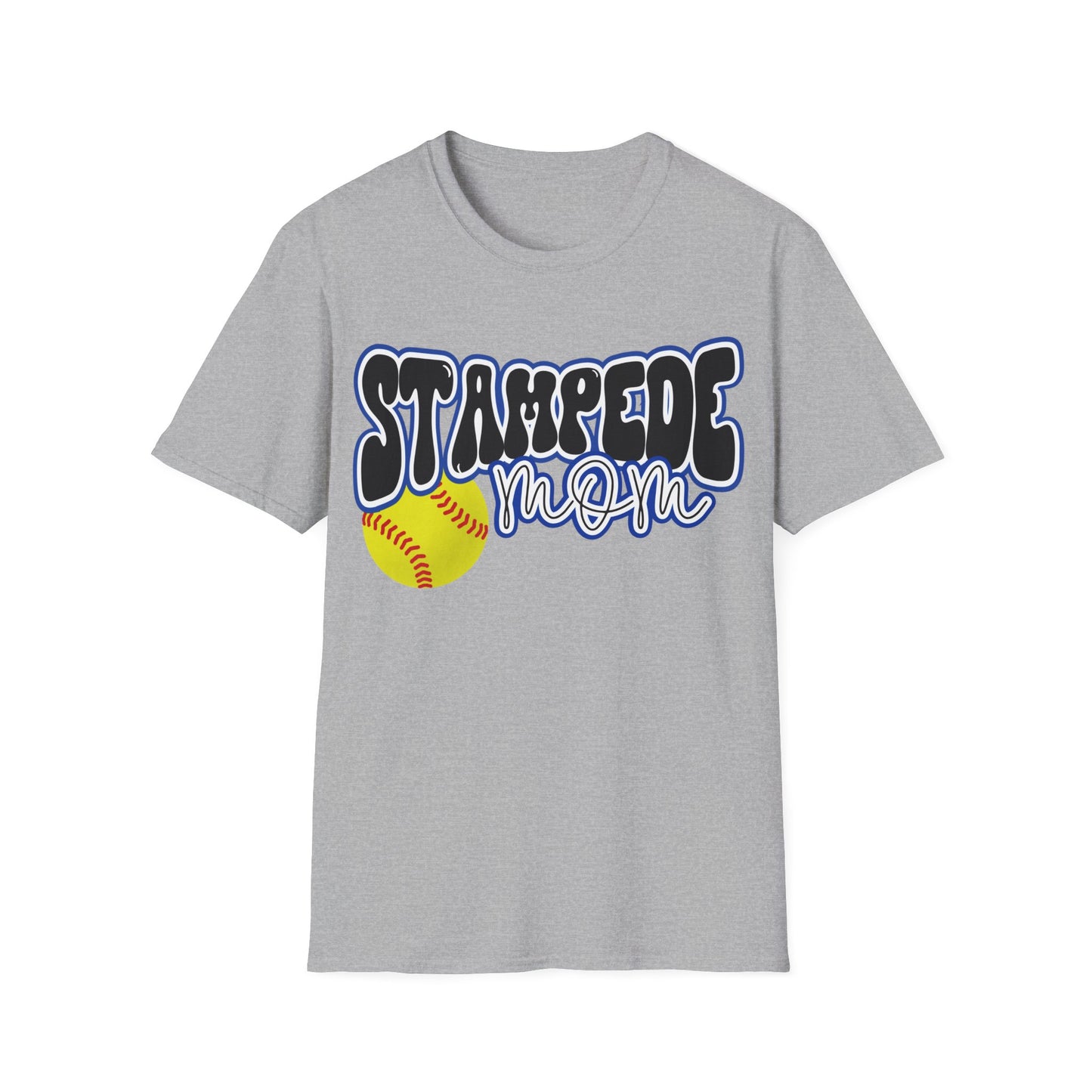 Bedford Stampede Softball Unisex Softstyle T-Shirt