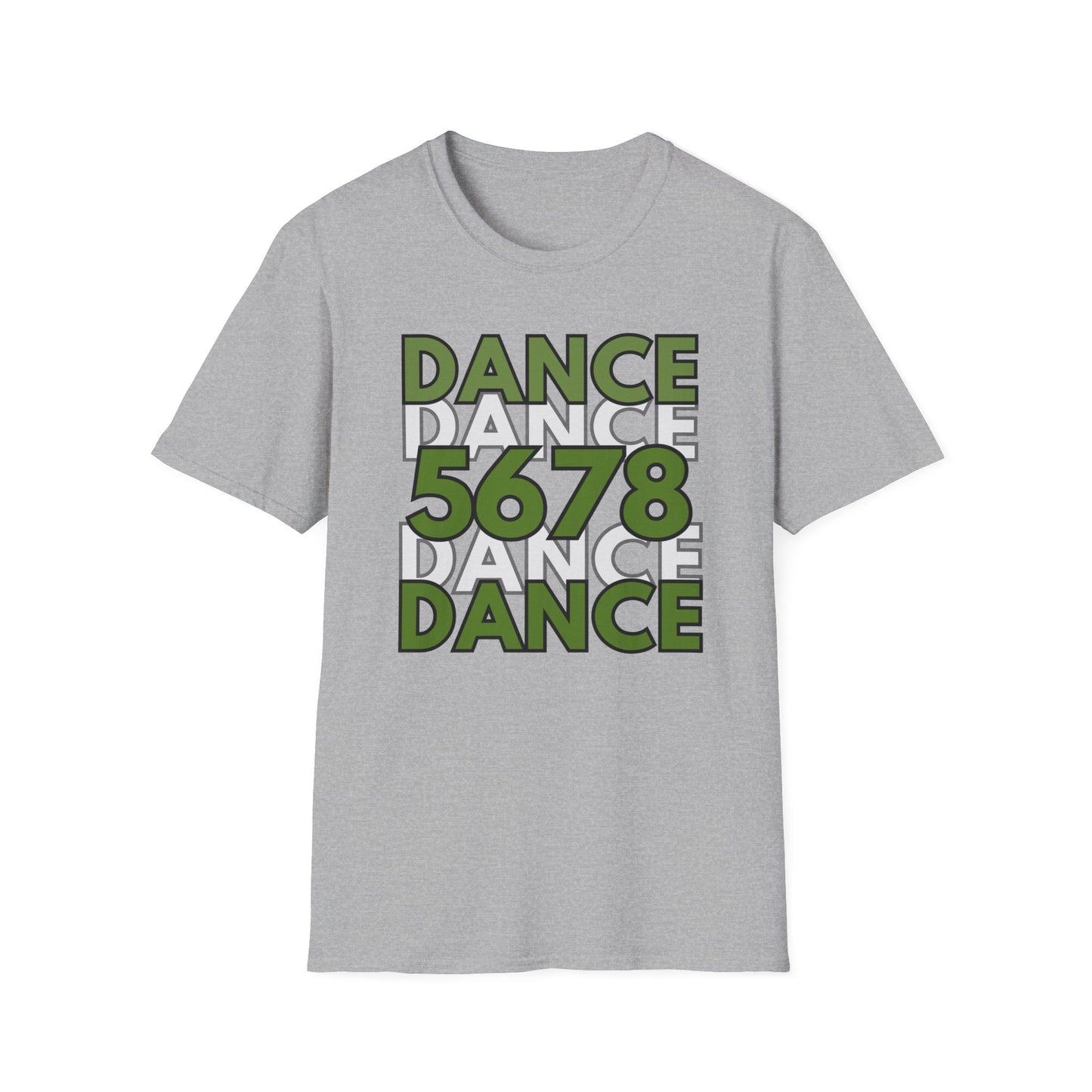 Dance 5678 Recital T-Shirt, Recital Gift, Dance Mama Unisex Softstyle T-Shirt, Great for Dance Recital, Dance Mom Gift, Gift for Dancer