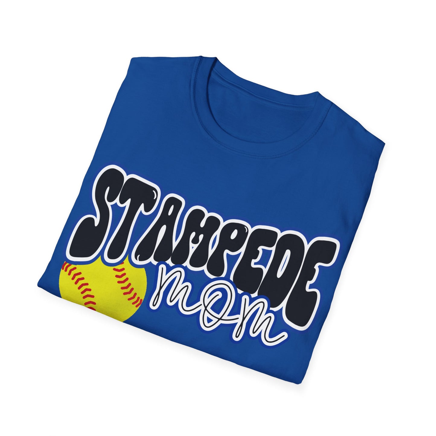 Bedford Stampede Softball Unisex Softstyle T-Shirt