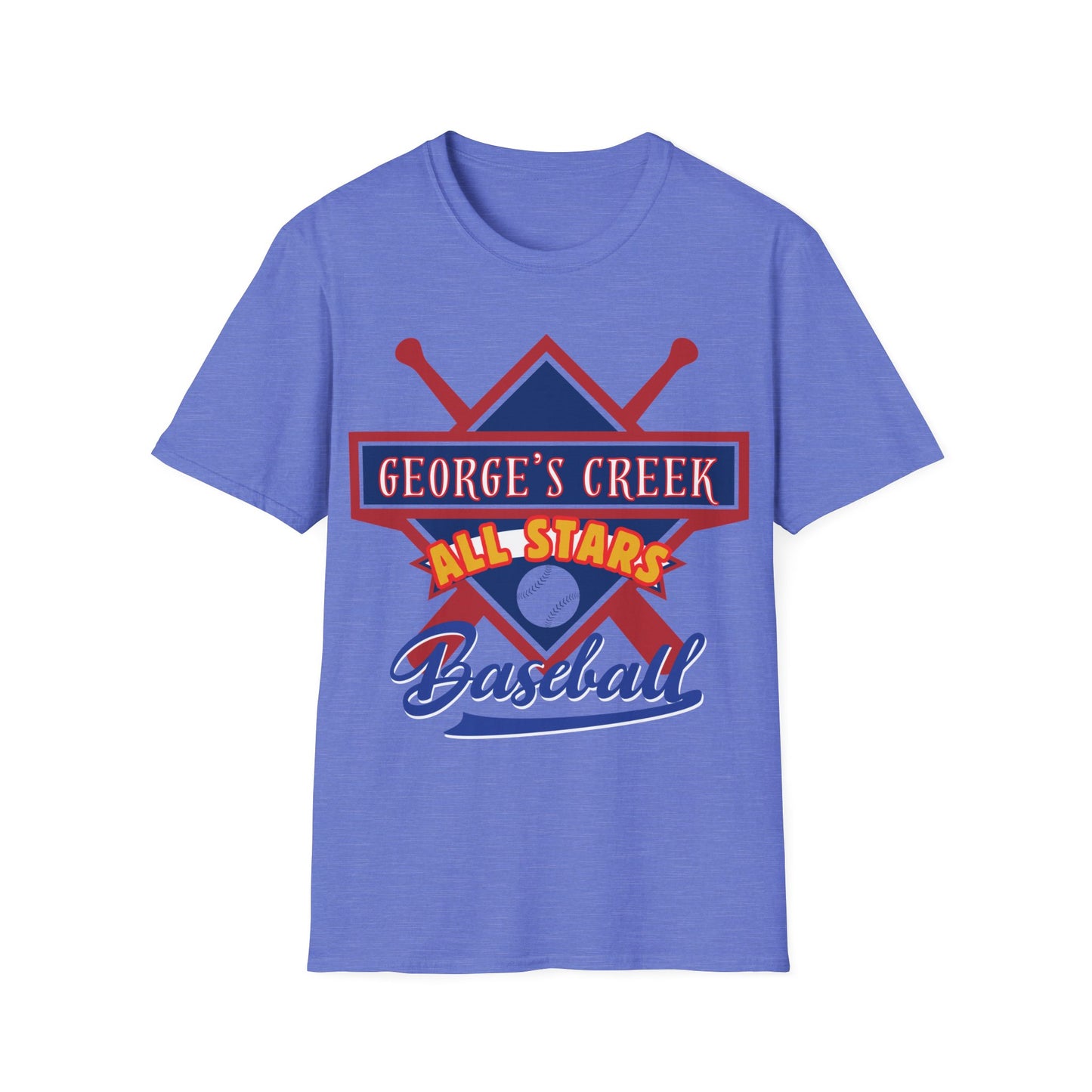 George's Creek Baseball ALL-STARS T-Shirt (Front ONLY)