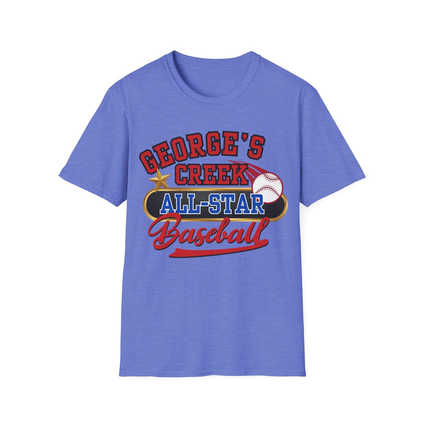 George's Creek Baseball ALL STARS T-Shirt (Front ONLY)