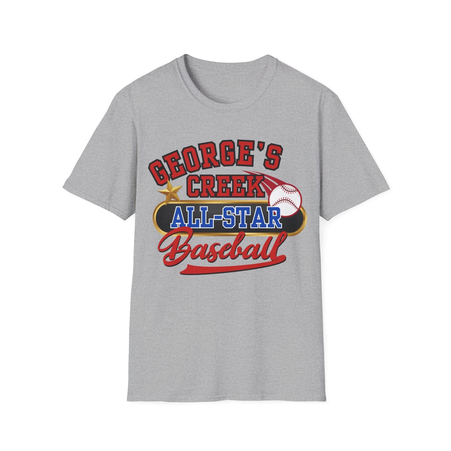 George's Creek Baseball ALL STARS T-Shirt (Front ONLY)