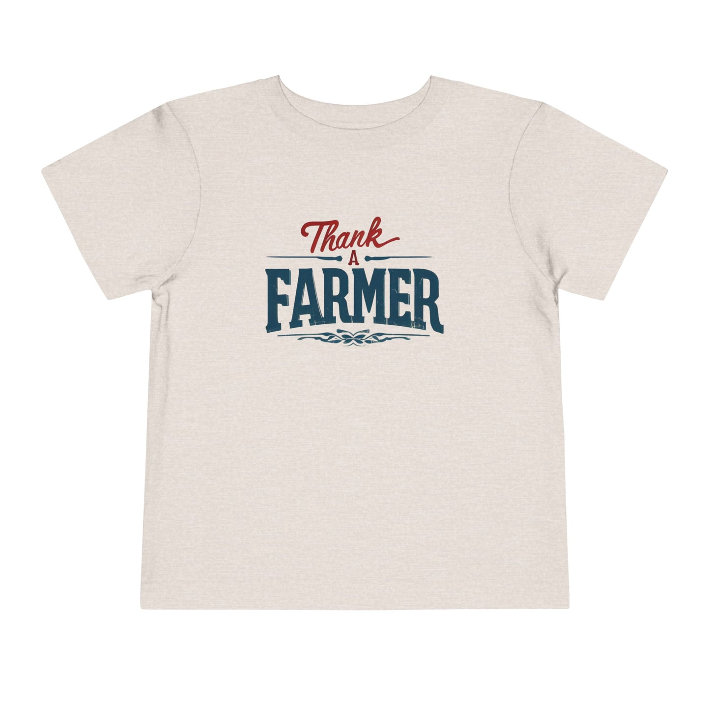 THANK A FARMER Toddler Short Sleeve Tee