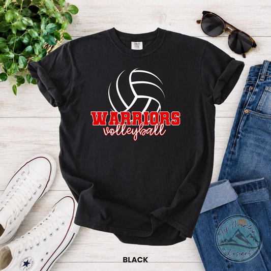 Warriors Volleyball T-Shirt