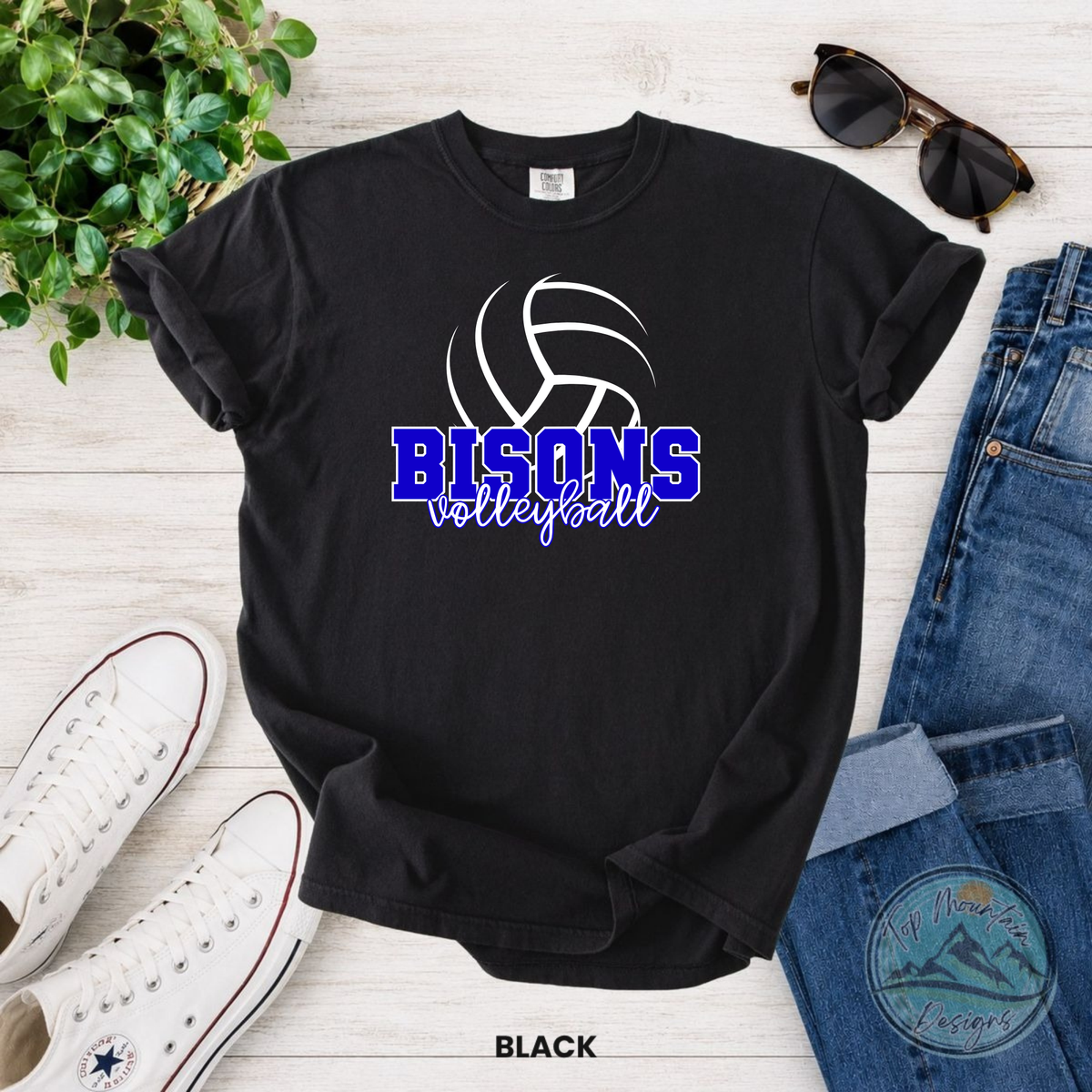 Bisons Volleyball T-Shirt
